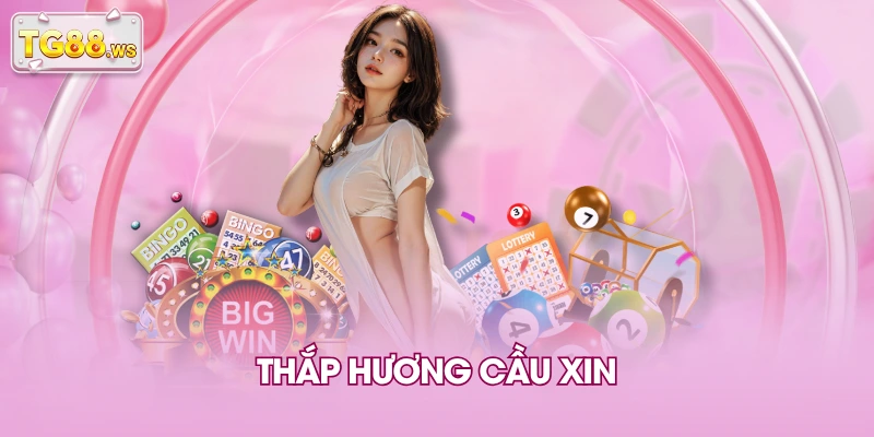 Thắp hương cầu xin